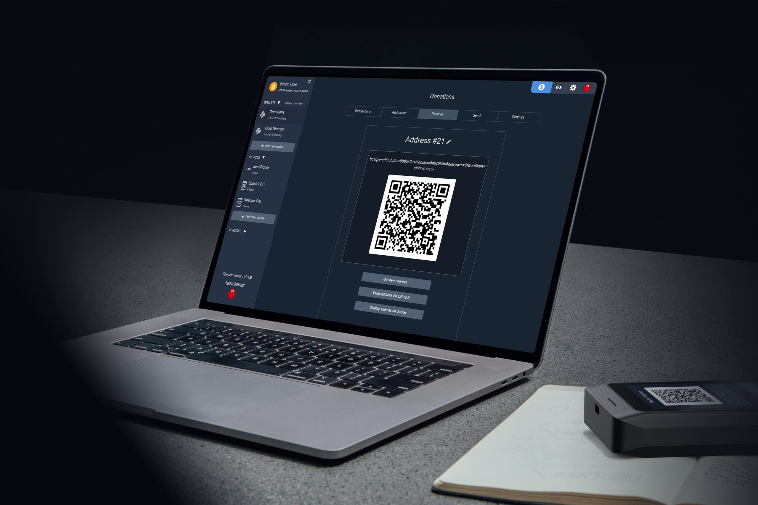 Specter Desktop In Use